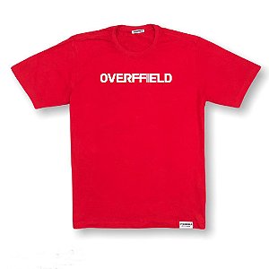 Camiseta Overffield "Logo" Vermelha