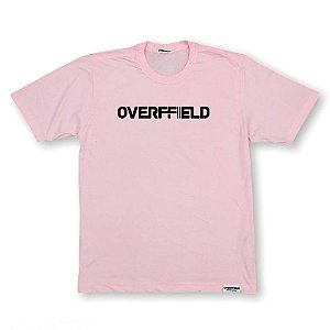 Camiseta Overffield "Logo" Rosa
