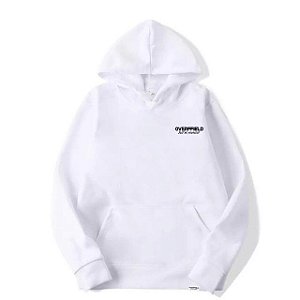 Moletom Canguru "Just Be Yourself" Branco