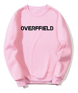 Moletom Careca "Logo" Rosa