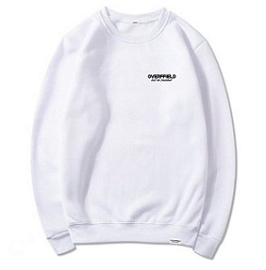 Moletom Careca "Just Be Yourself" Branco