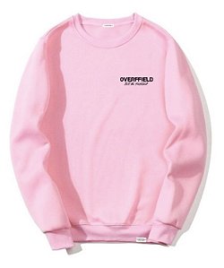 Moletom Careca "Just Be Yourself" Rosa