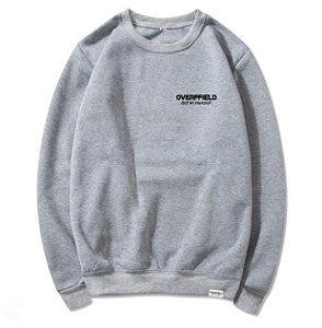 Moletom Careca "Just Be Yourself" Cinza