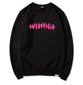 Moletom Careca "Fire" Preto