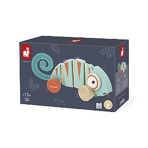 Camaleão articulado para passear com rodinhas tropik