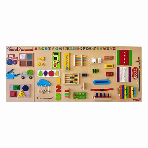 Kit Educativo – Painéis Sensoriais Interativos (Ideal para Crianças a partir de 3 anos)