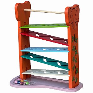 Kit Educativo Infantil – Esfera na Pista + Pista Alta Corrida