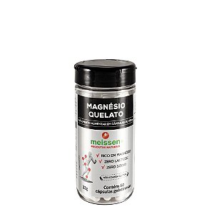 Magnésio Quelato 433mg 60 cápsulas - Meissen
