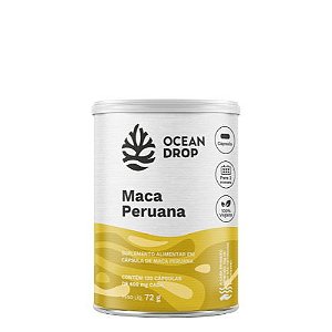 Maca Peruana 120 Caps 600mg - Ocean Drop