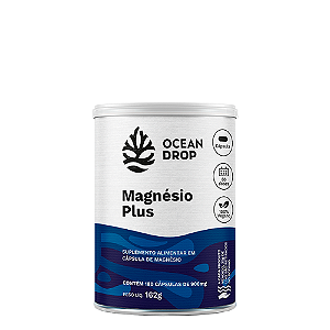 Magnésio Plus 180 Caps. 900 MG - Ocean Drop
