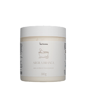 Argila Branca 300g - Via Aroma
