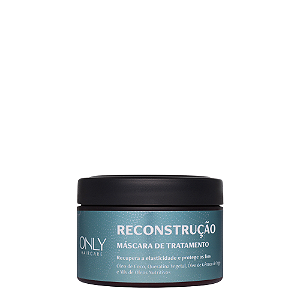 Máscara de Tratamento Only Haircare Reconstrução 200g - Via Aroma