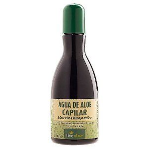 Água de Aloe Capilar 210ml Vegano Força e Nutrição - Livealoe