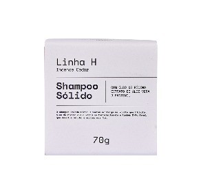 Shampoo Sólido Vegano Linha H (Cabelo e Barba) 70g Apele Biocosmético