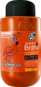 Banho de Brilho Flamingo 300ml Kamaleão Color
