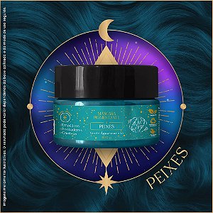 Máscara Pigmentante Signos Peixes (Verde Água) 100g Kamaleão Color