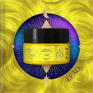 Máscara Pigmentante Signos  Leão (Amarelo) 100g Kamaleão Color
