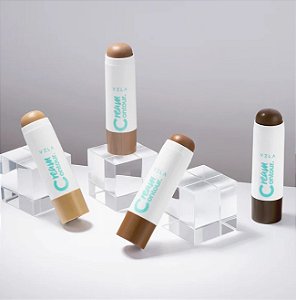 Cream Contour - Contorno em Bastão Stick Vizzela 7g Cremoso Acabamento Velvet