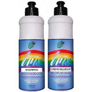 Kit Arco Íris (Creme Diluidor e Shampoo Antirresíduos) – 300ml