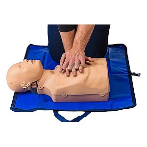 MANEQUIM TORSO RCP  PARA TREINAMENTO - PRACTI-MAN COM BOLSA