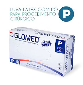 Luva Procedimento Látex Com PÓ Tamanho P