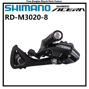 Cambio Shimano acera m3000 série RD-M3020-8 - 7/8s