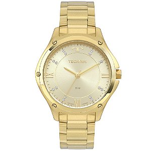 Relógio Technos Feminino Dourado 2036MLE4X