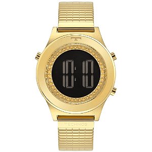 Relógio Technos Feminino Classic Dourado Digital BJ3927AA1C