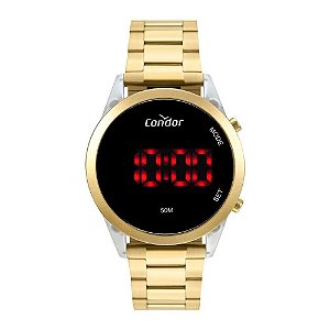 Relógio Condor Feminino Mix Match Dourado Digital COJHS31BAF7D