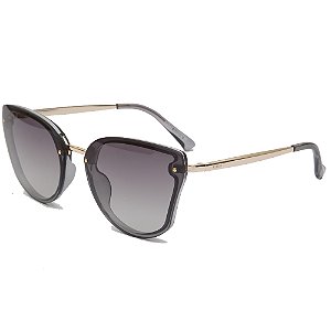 Óculos de Sol Solar Vizzano Diamond CD C100 Degradê Dourado