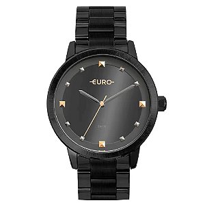 Relógio Euro Feminino Soul Preto Analógico EU2039JVK4P
