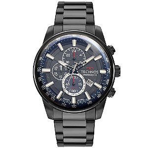 Relógio Technos Masculino Chrono Preto JS15FP4P