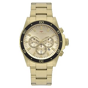 Relógio Technos Masculino Skymaster Dourado JS25BZ4P