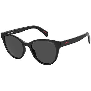 Óculos de Sol Solar Levis 1014/S Rx Able Feminino Preto