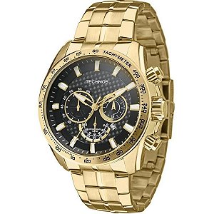Relógio Technos Masculino Dourado OS20IP4C