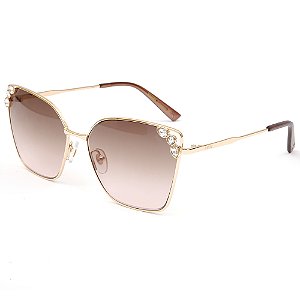 Óculos de Sol Solar Vizzano Ouro 90S AV123 Degradê Dourado