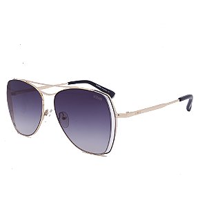 Óculos de Sol Solar Vizzano Ouro 24S AV234 Degradê Dourado