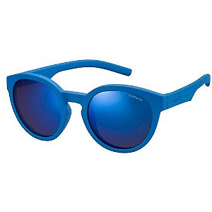 Óculos de Sol Polaroid 8019 S ZDI 45JY Azul Infantil