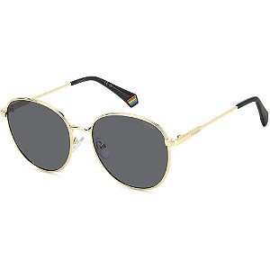 Óculos de Sol Polaroid 6215 S X 2F7 56M9 Dourado Polarizado