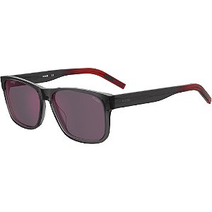 Óculos de Sol Hugo Boss 1260 S 268 57AO Cinza Masculino