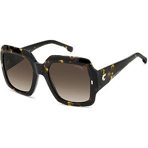 Óculos de Sol Carrera 3004 S 086 54HA Marrom Feminino