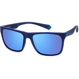 Óculos de Sol Polaroid 2141 S VGL 565X Azul Masculino