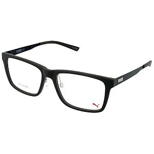 Armação Puma PE0116O 002 Cinza Masculino