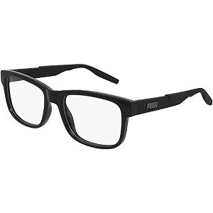 Armação Puma PU0307O 001 Preto Masculino