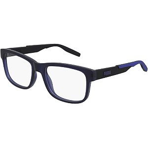 Armação Puma PU0307O 002 Azul Masculino