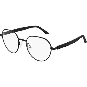 Armação Puma PU0329O 001 Preto Feminino