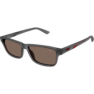 Óculos de Sol Puma PU0469S 004 Cinza Masculino