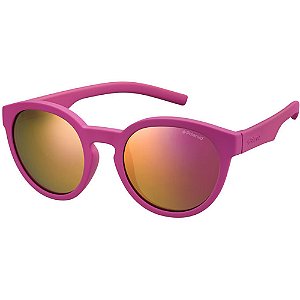 Óculos de Sol Polaroid 8019 S CYQ 45AIS Rosa Feminino Polarizado