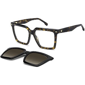 Óculos de Sol Carrera Clip On 3080C WR7 5417 Marrom Feminino