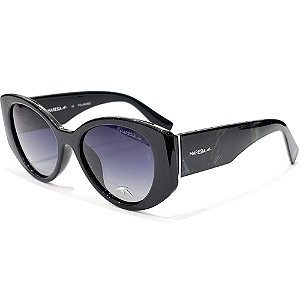 Óculos de Sol Maresia MRS001 C100 Polarizado Preto Feminino
